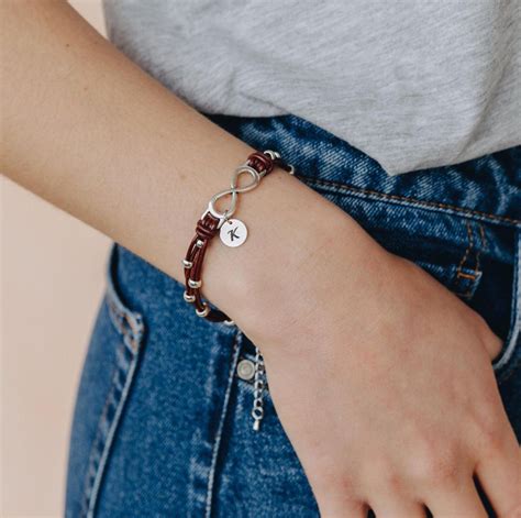 authentic leather bracelets for women.